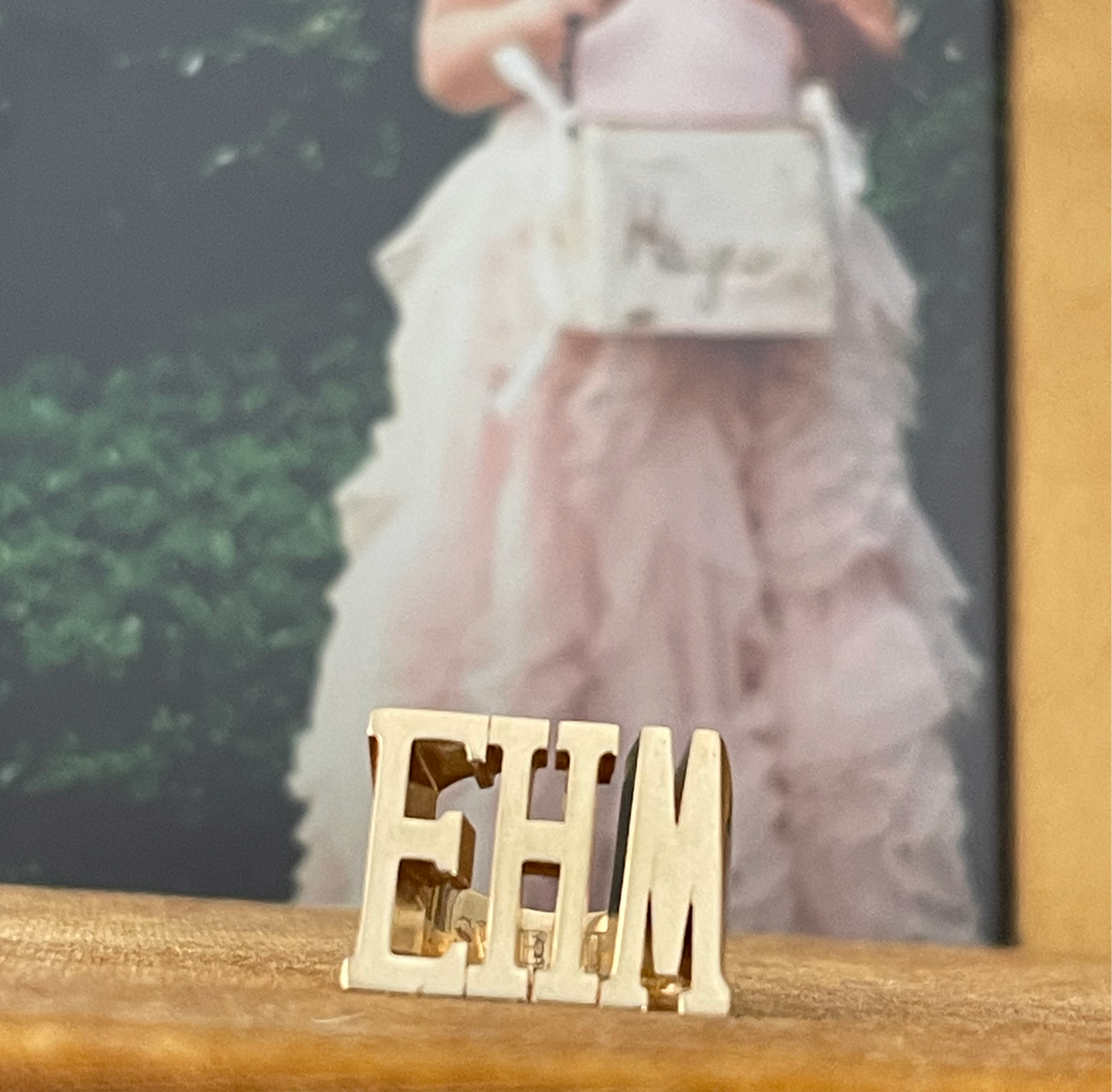 New XL Johnny Three Initial Ring
