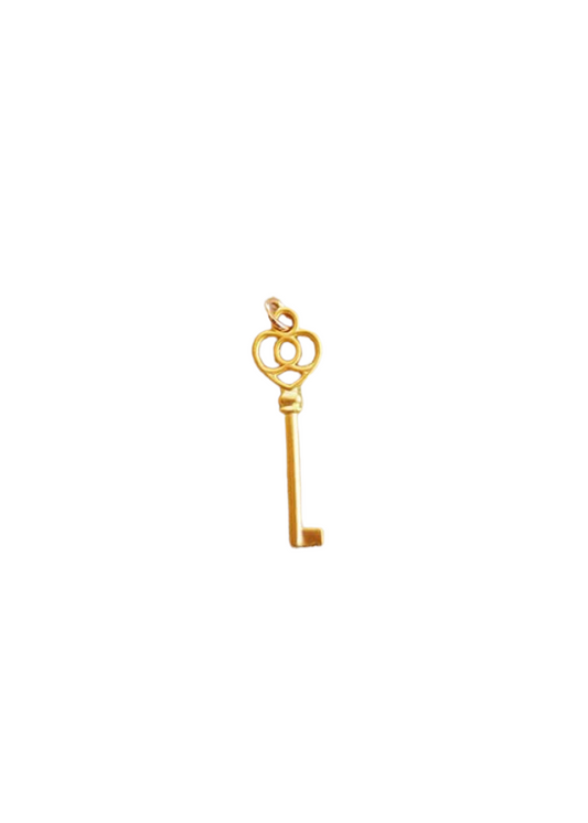 Key to Heart Charm (L)