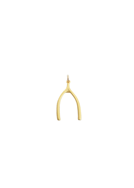 Wishbone Charm