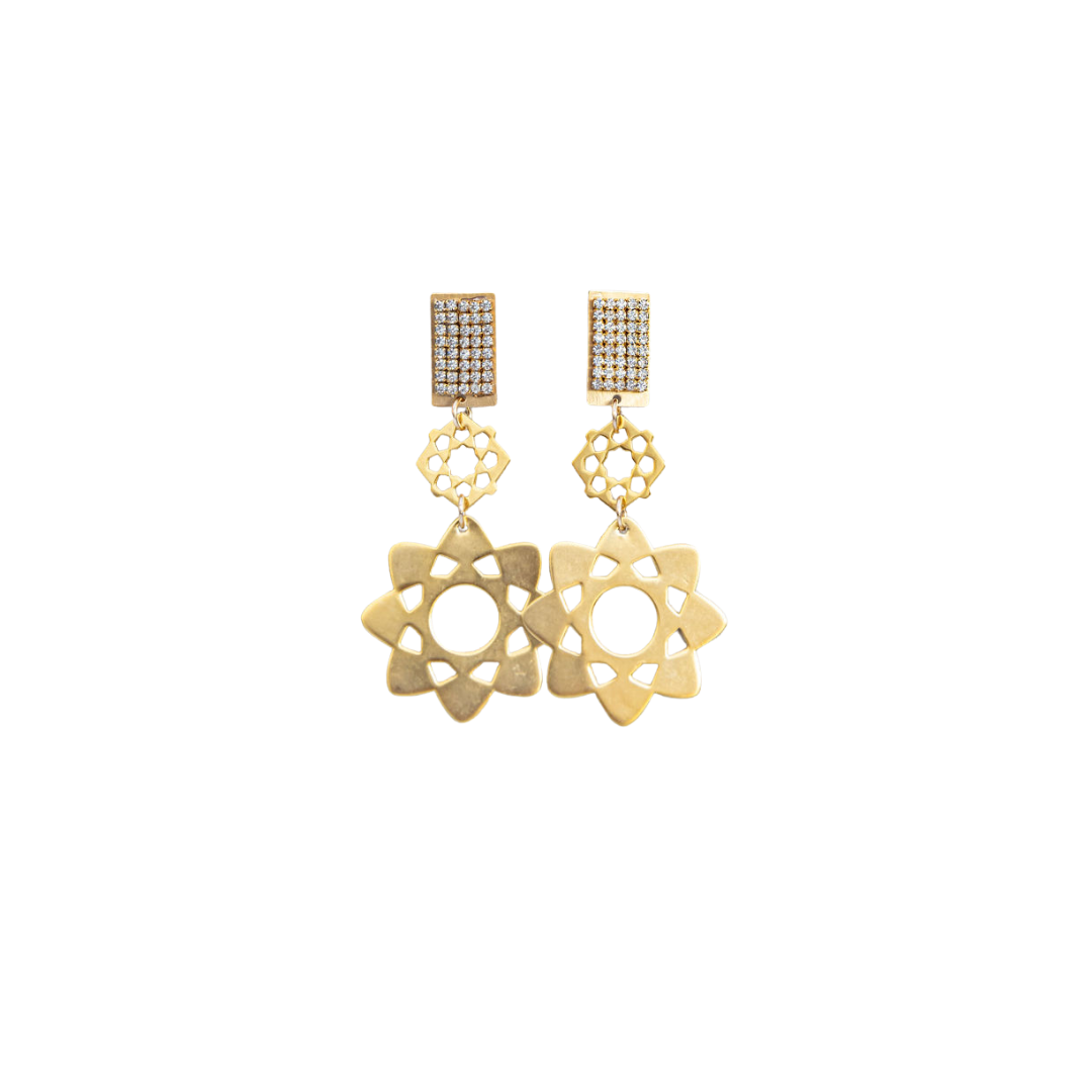 Bling Attract Intention Earrings | Manifest Collection by Kristin Haye…