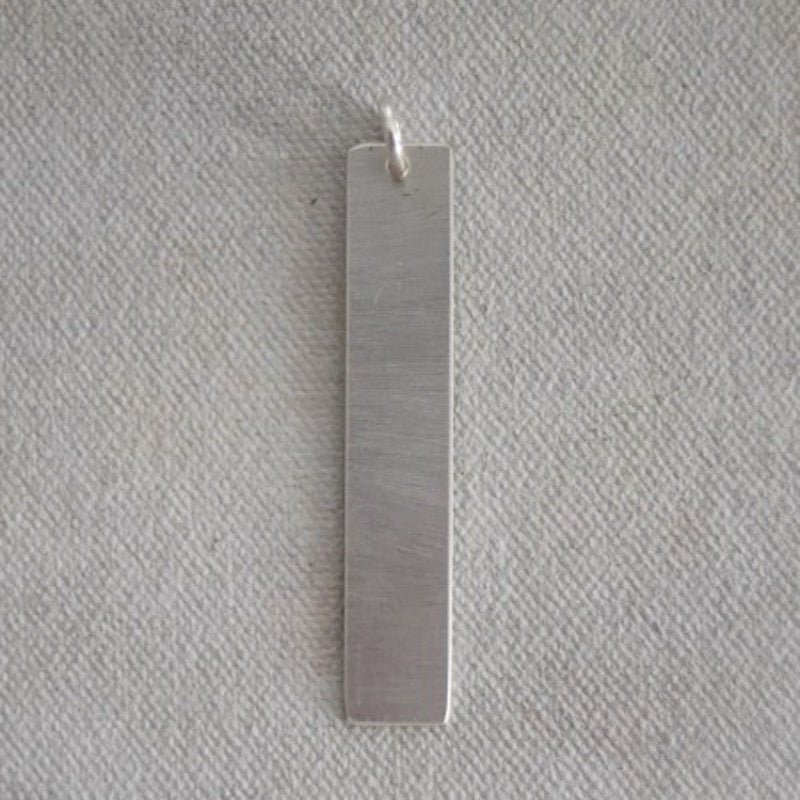 Single Date/Name Original Tab Charm