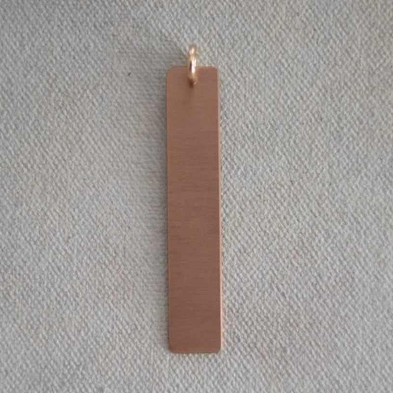 Single Date/Name Original Tab Charm