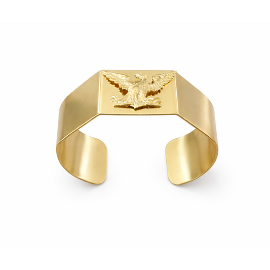 Geometrical Eagle Cuff