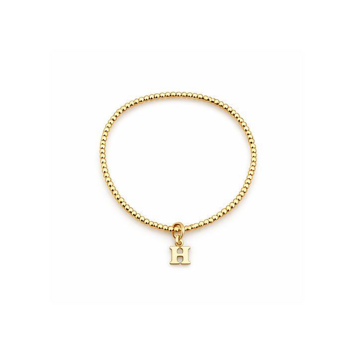 Letter Charm Bracelet
