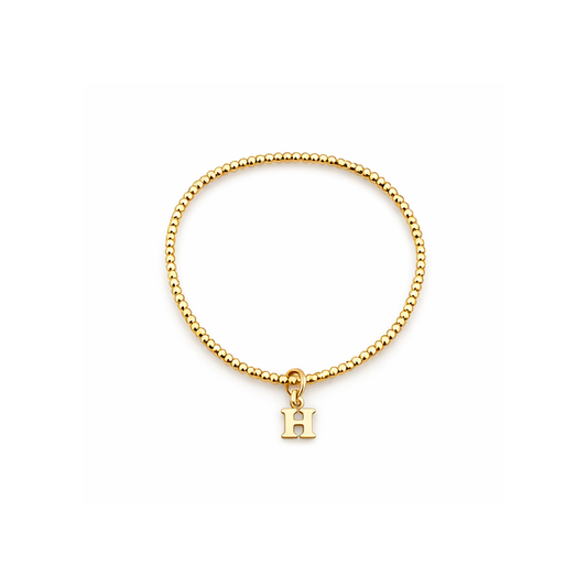Letter Charm Bracelet