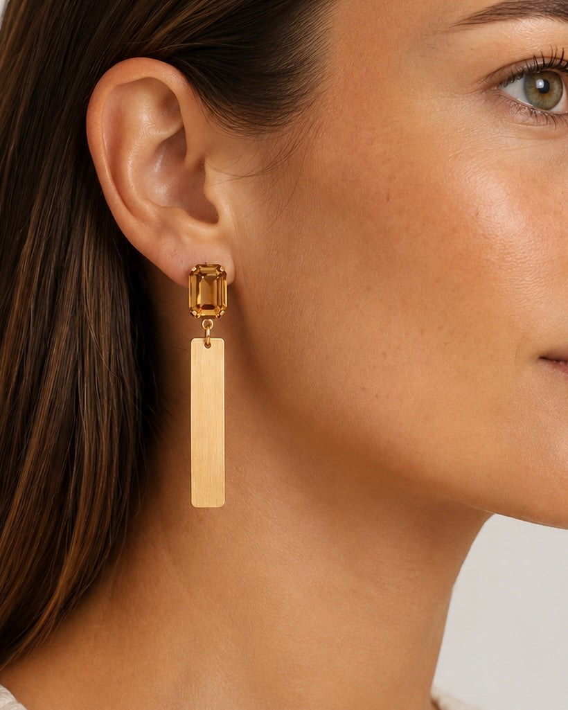 The Golden Original Tab Earring