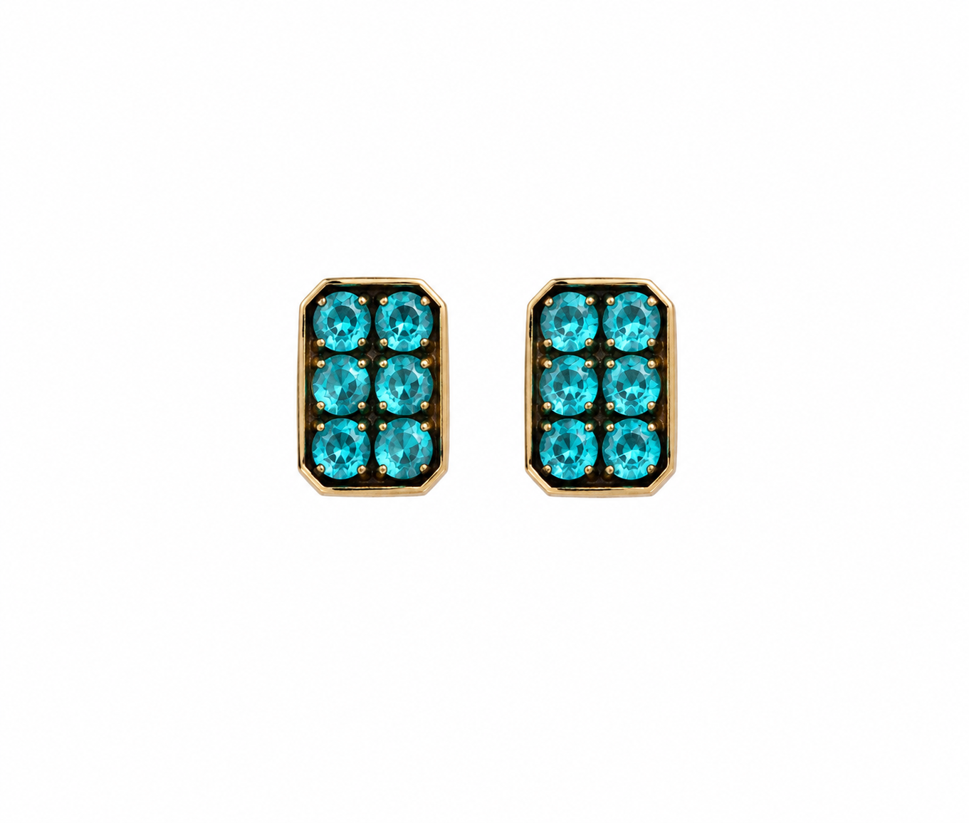 Vintage Rose Monte Studs