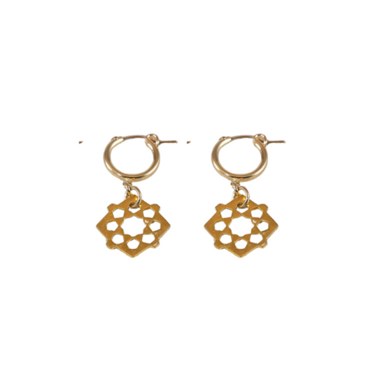 Attract Huggie Earrings | Manifest by Kristin Hayes Jewelry
