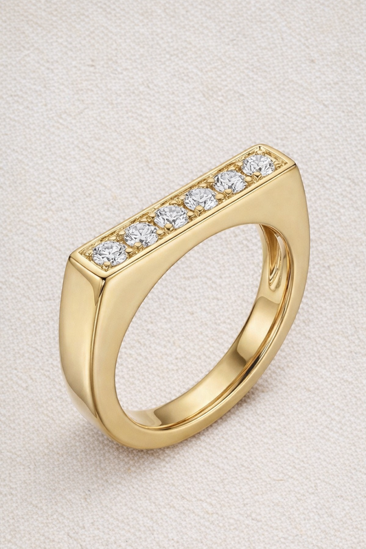Diamond Stacking Ring
