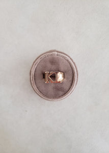 Johnny Initial Ring (Largest Size)