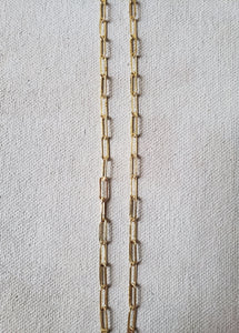 Goldfill Paperclip Chain