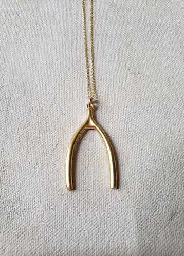 Gold Wishbone