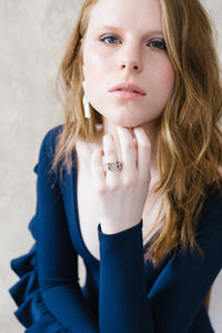 Johnny Initial Ring (Largest Size)