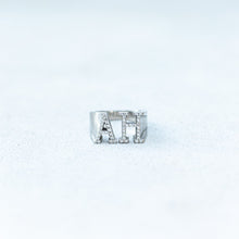 Load image into Gallery viewer, Diamond Johnny Initial Ring (Largest Size)