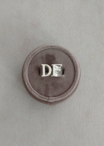 Johnny Initial Ring (Largest Size)