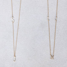 Load image into Gallery viewer, Floating Initial Necklace