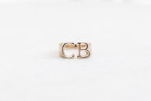 Load image into Gallery viewer, Johnny Initial Ring (Largest Size)