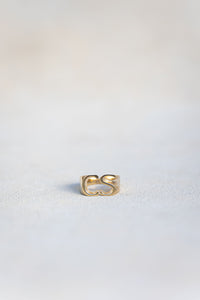 Johnny Initial Ring (Largest Size)