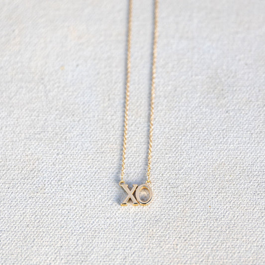 Double Initial Necklace by Kristin Hayes Jewelry