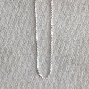Sterling Silver Oval Chain
