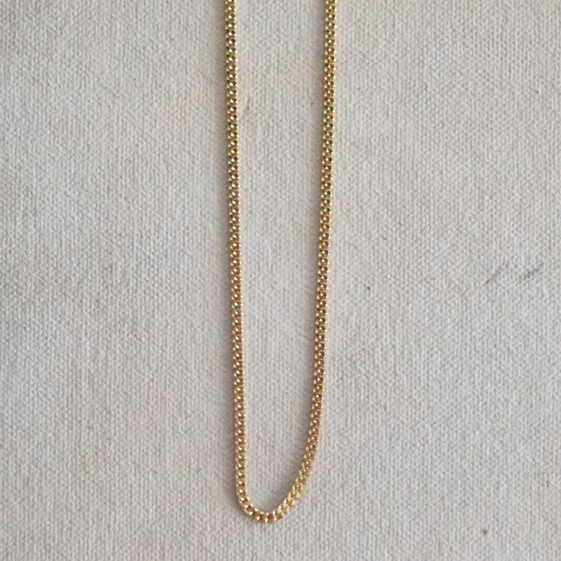 Gold Plated Curb Chain