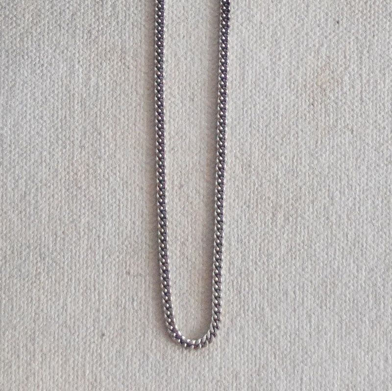 Oxidized Steel Curb Chain